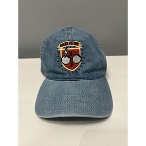 Gryffindor Hat Harry Potter Wizarding World Denim Strapback Fantasy Holiday Gift